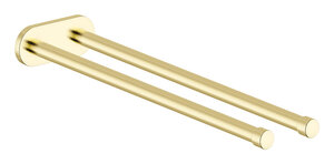 Bathroom Accessories TOWEL ROD DOUBLE 400 MM (Polished Brass PVD)